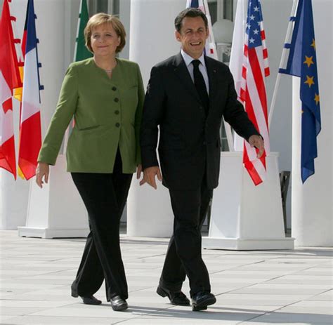 Keine Freundschaft Merkel Und Sarkozy Szenen Der Arrangierten Ehe Welt