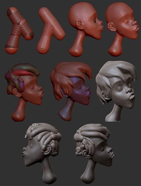 Cartoon Characters Sketchbook Zbrush Character Zbrush Models Animation Design