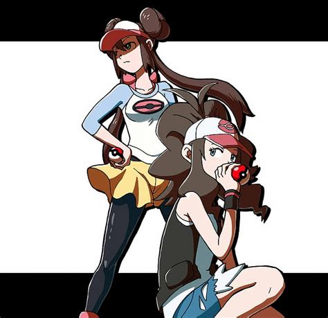 Hd Wallpaper Anime Anime Girls Pokémon Rosa Pokémon Hilda