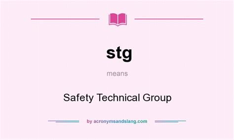 Stg Safety Technical Group In Undefined By