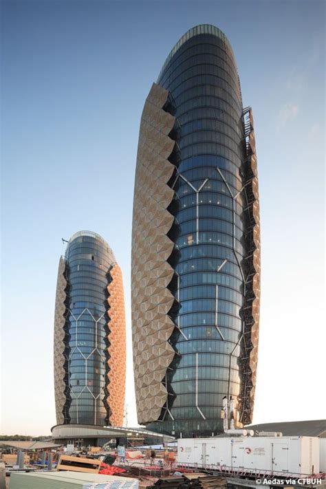 Al Bahr Towers Abu Dhabi Uae Arquitetura Cinética Arquitetura