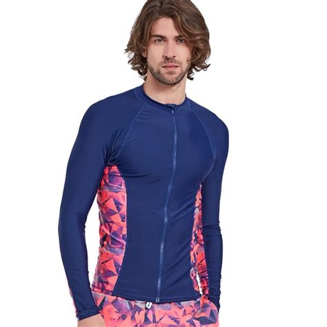 Sbart 2018 New Swimwear Men Swimming Shirt Rashguard Lycra Diving Suit
