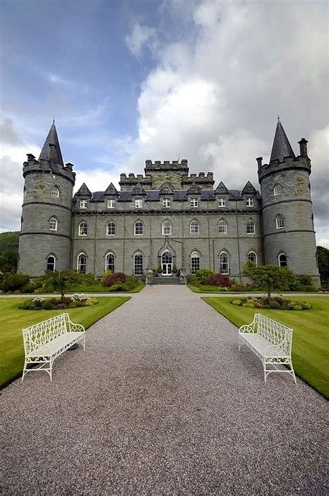 inveraray castle argyllshire inveraray castle scotland castles british castles