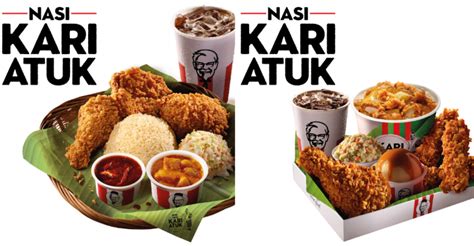 Nyobain menu baru kfc, chicken wrap!! KFC Spices Up Ramadan With Nasi Kari Atuk Available From ...