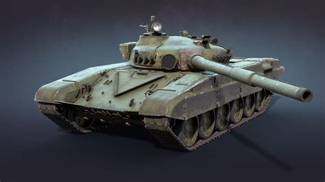 Artstation Tank T 72 Low Poly