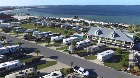 A Quick Aerial Tour Of Our Pensacola Beach Rv Resort Youtube