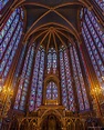 The incredible interior of Sainte-Chapelle, Paris : r/europe