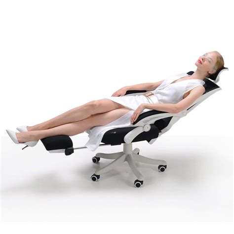 Furnishing a corporate office or want to kick back and relax? Amazon.com: Hbada Office Desk Chair High Back Ergonomic Computer Mesh Recliner Home School White ...