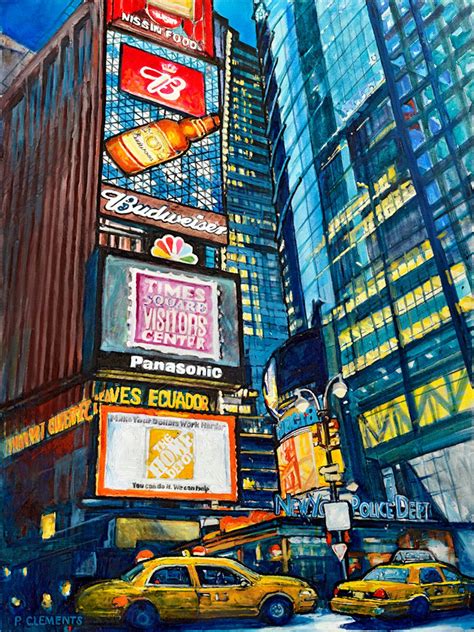 Times Square New York Painting Artfinder
