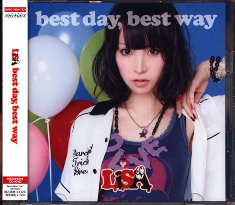 Maxi Single Lisa Best Day Best Way With Dvd Limited Edition