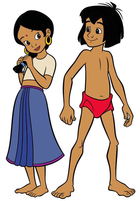 Disneys Jungle Book Mowgli And Shanti 2 By Timeberhart98 On Deviantart