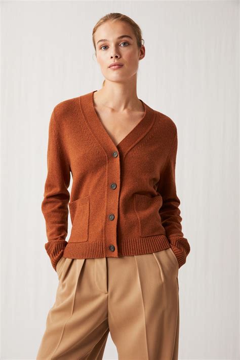 The most common dark orange cardigan material is plastic. Wool Cardigan - Dark Orange Melange - Knitwear | Knitwear ...