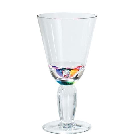 new merritt diamond rainbow 12oz acrylic wine glasses t set of four ebay