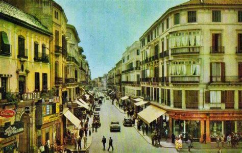 Postales Antiguas De Andalucía Calle Larios Málaga