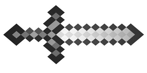 Minecraft Sword Coloring Pages Free Large Images