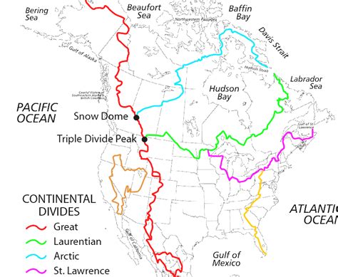 Laurentian Divide Continental Divide Minnesota