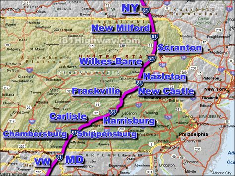 I 81 Pennsylvania Traffic Maps