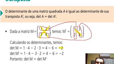 Propriedades Dos Determinantes YouTube