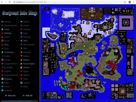 Serpent Isle Map Viewer Exult Forum