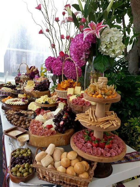 Savory Snack Table Wedding Idea Wedding Food Tables Party Food