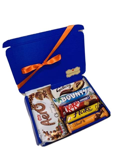 Lindt Cadbury Dairy Milk Chocolate Gift Box Hamper Personalise Birthday