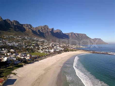 View Over Camps Bay Cape Town South Stock Image Colourbox