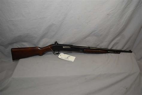 Remington Model 14 32 Rem Cal Pump Action Rifle W 22 Bbl Blued
