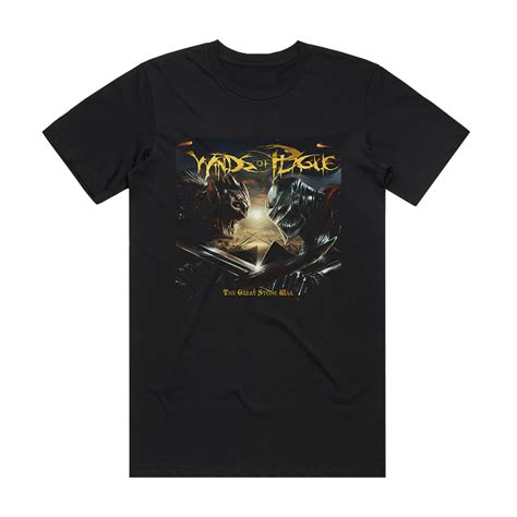 Winds Of Plague The Great Stone War Album Cover T Shirt Black Album