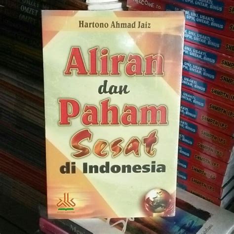 Jual Buku Aliran Dan Paham Sesat Di Indonesia Hartono Ahmad Jaiz