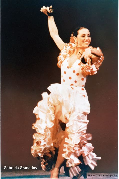 Gabriela Granados Spanish Dancer Flamenco Costume Spanish Dancer