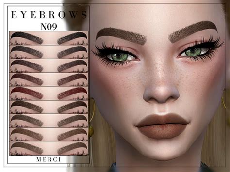 Sims 4 Custom Content Eyebrows Retpixel