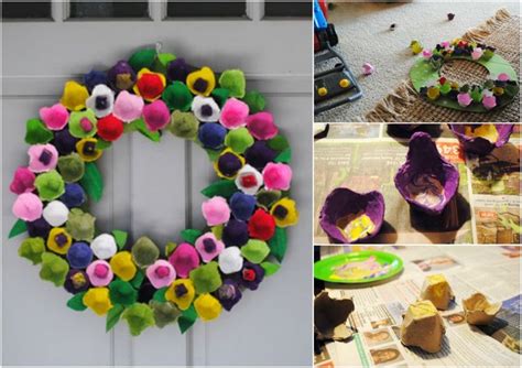 Aber was kann man aus eierkartons basteln? eierkarton basteln ostern einfach #decoration #Easter ...