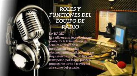 Roles Y Funciones Del Equipo De Radio By Barbi Cande On Prezi