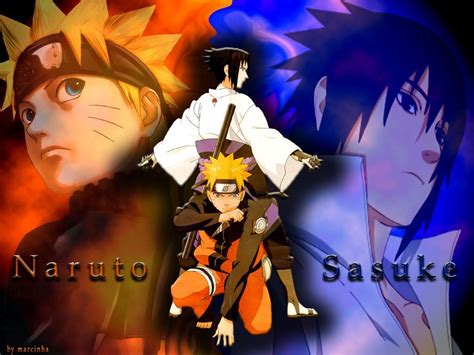 Wallpaper Keren Naruto Dan Sasuke Bakaninime Naruto Dan Sasuke
