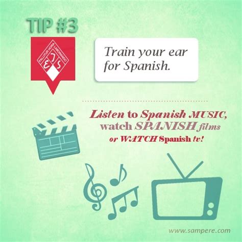 Tip3 Train Your Ear For Spanish