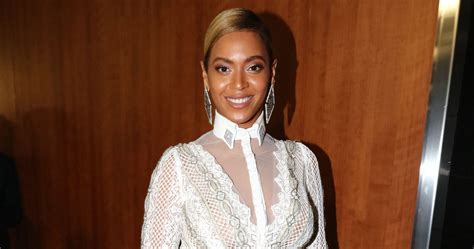 Beyonce Stuns In Sheer White Gown At Grammys Grammys