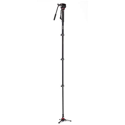 Xpro 4 Section Video Monopod 2 Way Head And Fluidtech Base Mvmxproa42w Manfrotto In