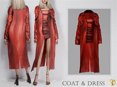 Formal Coat And Dress By Turksimmer At Tsr Sims 4 Updates