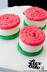 Pictures of Watermelon Ice Cream Cake