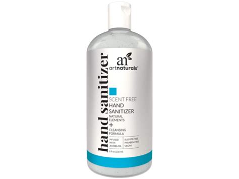 Art Naturals Hand Sanitizer Scent Free 8 Fl Oz236 Ml Ingredients And