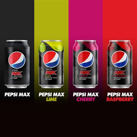 Buy Pepsi Max Cherry Flavoured Soft Drink Cans Online At Desertcart Uae