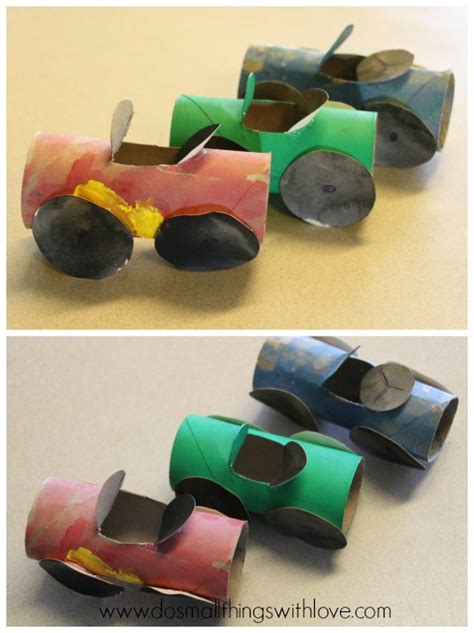 Toilet Paper Roll Cars Do Small Things With Great Love