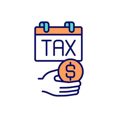 Taxation Rgb Color Icon 2389670 Vector Art At Vecteezy