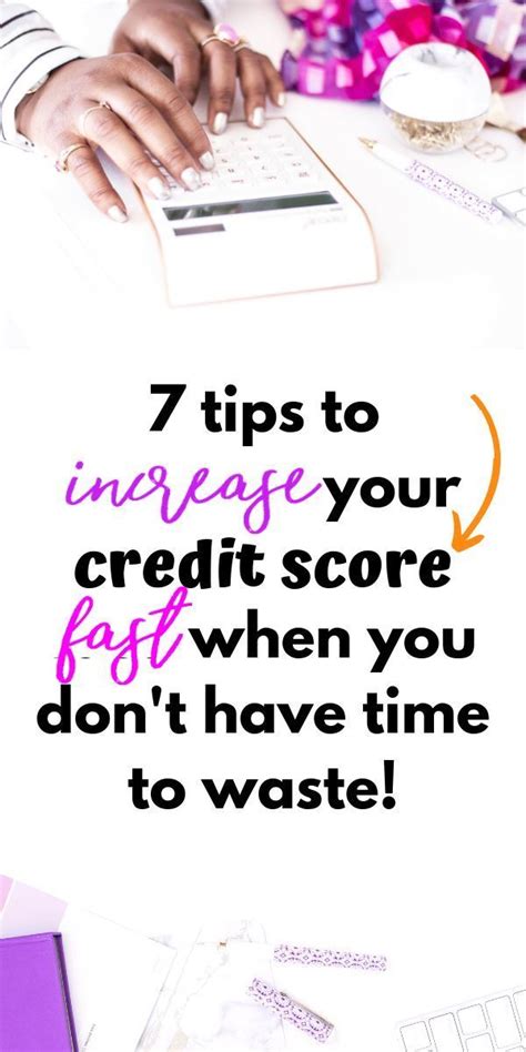 A facebook follower named rocio asks: Increase Your Credit Score Fast! - 7 Tips You Need to Know | Improve your credit score, Improve ...