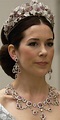 Princess Mary in ceown jewels with leaf crown. | Royal jewels, Royal ...