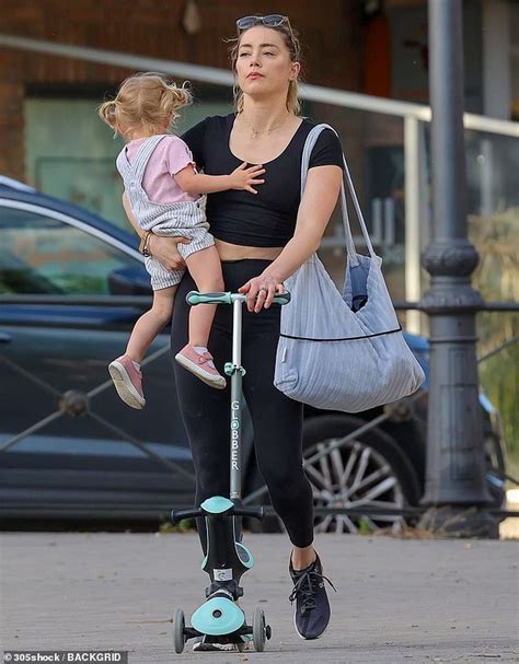 Amber Heard Spends Quality Time With Her Baby Daughter Oonagh As They