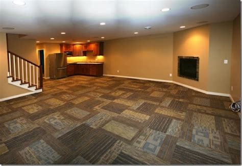 20 Gorgeous Basement Flooring Ideas