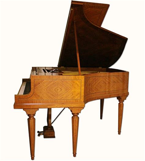 Pleyel Modele F Baby Grand Piano In Louis Xvi Art Case Lemon Wood With