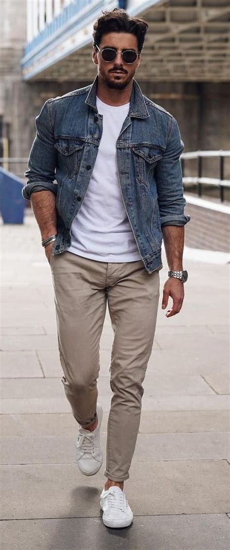 15 Cool And Casual Weekend Outfit Ideas For Men Denim Outfit Men