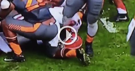 Video Tennessee Player Stomps On Helmet Of Georgia Linebacker